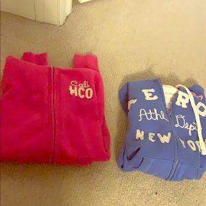 Hoodies Hollister and Aeropostale XS